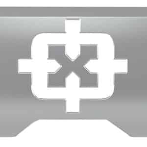 Cross Armory CRG5SLSV Slide Lock  Extended Silver 4140 Steel for Glock Gen1-5 P80