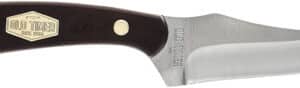 OLD TIMER KNIFE SHARPFINGER LG - 4" FIXED SS DELRIN W/SHEATH