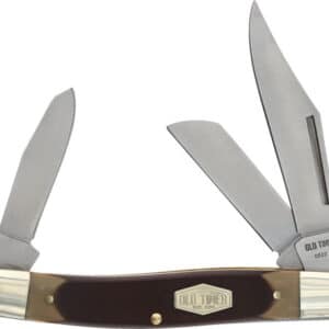 OLD TIMER KNIFE SENIOR 3-BLADE - 3" S/S DELRIN
