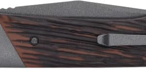 OLD TIMER KNIFE MANUAL FOLDER - 3.75" LUXEWOOD LINER LOCK