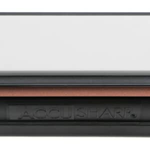 AccuSharp 025C Tri-Stone Deluxe Sharpening System Coarse, Medium, Fine Diamond, Alumina, Ceramic Sharpener Rubber Handle
