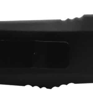 Templar Knife MFL23-1 Fallen Gen II Slim 3.43" OTF Tanto Plain Black Oxide Stonewashed 440C SS Blade/5.05" Black w/Skull Aluminum Handle Features Glass Breaker Includes Pocket Clip/Sheath