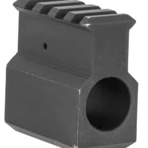LBE Unlimited ARRGBUH Railed Gas Block Upper Receiver Height AR Platform Black Anodized Aluminum