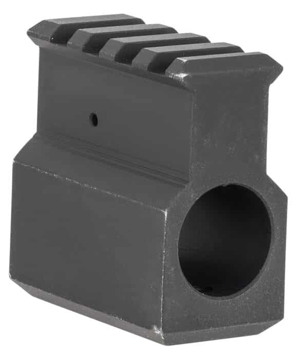 LBE Unlimited ARRGBUH Railed Gas Block Upper Receiver Height AR Platform Black Anodized Aluminum