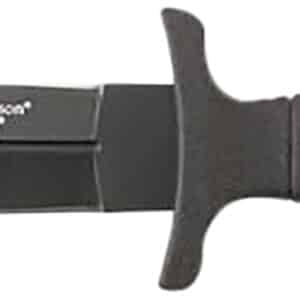 Smith & Wesson Knives SWHRT9BCP H.R.T.  4.75" Fixed Spear Point Plain 7Cr17MoV High Carbon SS Blade Thermoplastic Rubber Handle 9" OAL