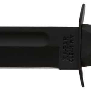 Ka-Bar 1211 Fighting/Utility  7" Fixed Clip Point Plain Black 1095 Cro-Van Blade, Black Kraton G Handle, Includes Sheath