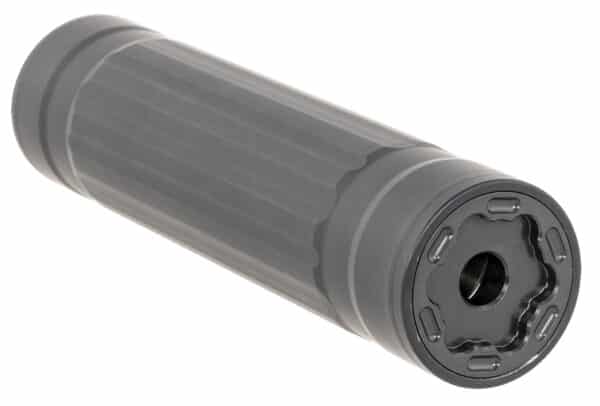 Bushmaster 0091002BLK Muta BM30  30 Cal 1.50" Diameter Black Stainless Steel 5/8"-24 tpi
