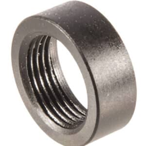 SilencerCo AC114 Delta Thread Spacer 22 LR Steel Black Oxide 1/2"-28 tpi