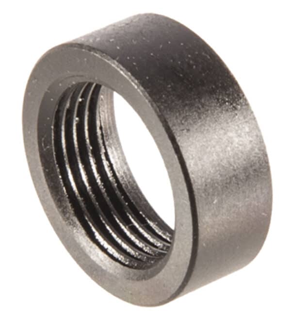 SilencerCo AC114 Delta Thread Spacer 22 LR Steel Black Oxide 1/2"-28 tpi