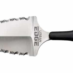Cold Steel CS-43XLSS Urban Edge  2.50" Fixed Serrated Stone Washed Japanese AUS-8A SS Blade/Black Textured Kray-Ex Handle