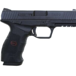 SAR Arms SAR9 9mm pistol, black polymer frame, 4.4 inch barrel