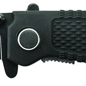 Smith & Wesson Knives CKTACBSCP Special Tactical  3.50" Folding Part Serrated Stainless Steel Blade 4.60" Black