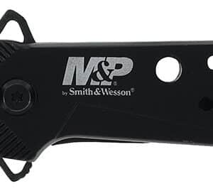 Smith & Wesson Knives 1193183 M&P Folding Dagger Folding Dagger Plain Black 8Cr13MoV SS Blade
