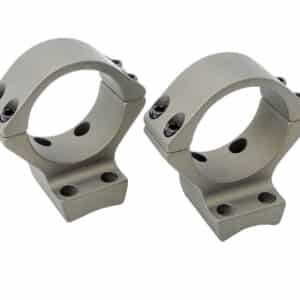 Talley SB730735 Browning X-Bolt Scope Mount/Ring Combo Smoked Bronze Cerakote 30mm