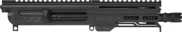 CMMG 30B0E67AB Dissent MK4 300 Blackout 6.50", Left Side Charging Handle, Armor Black, Zeroed Linear Comp, 4.60" M-LOK Handguard, Picatinny End Plate, Fits AR-Platform
