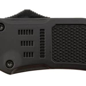 Steel River Knives T618BDT Spartan  Medium 3.25" Tanto Plain Black/Silver 440C SS Blade/ 4.50" Black Aluminum Zinc Alloy Handle