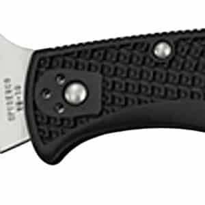 Spyderco C10FPBK Endura 4 Lightweight 3.75" Folding Plain Satin VG-10 SS Blade/Purple Bi-Directional Texturing FRN Handle Includes Pocket Clip