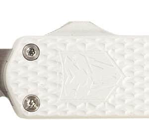 CobraTec Knives MNSILMGEN2DNS Mini Mamba Gen II 2.25" OTF Plain Stonewashed D2 Steel Blade, 3.38" Silver Textured Anodized Aluminum Handle, Features Glass Breaker, Includes Pocket Clip
