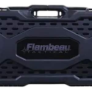 Flambeau 6500AR  Tactical Rifle Case Black Polypropylene Water Resistant