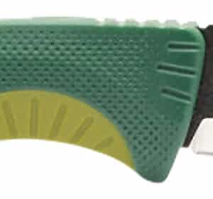 S.O.G SOG17410257 Aegis AT 3.13" Folding Drop Point Part Serrated Black TiNi Cryo D2 Steel Blade, OD Green Textured GRN Handle