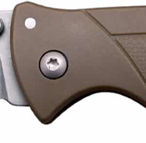 Cold Steel CSFLC3SPSSFDEZ Verdict  EDC 3" Tanto Plain Folding 4116 Krupp SS Blade Flat Dark Earth Textured, GFN Handle