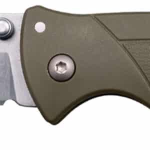 Cold Steel CSFLC3SPSSODGZ Verdict  EDC 3" Spear Point Plain Folding 4116 Krupp SS Blade, ODG Textured GFN Handle