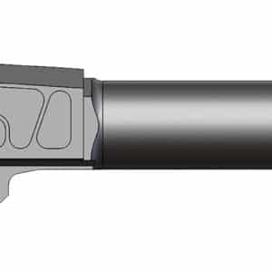 Faxon Firearms M&PA910NSNOQ-N Duty Series  9mm Fits M&P Shield 3.1" 4150 Steel