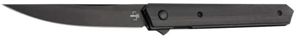Boker 01BO339 Plus Kwaiken Air Pocket 3.54" Plain Black G10 Handle