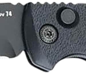 Boker 01KALS101  Kalashnikov 3.35" Tanto Plain Black D2 Steel Blade Aluminum Handle