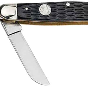 Boker 110856 Stockman Traditional Large Clip Point/Sheepsfoot/Spey Plain D2 Steel Blade Black Jigged Bone Handle