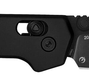 Kershaw 2051BLK Mini Iridium  3" Folding/Spear Point Plain Stonewashed D2 Steel Blade/Ice Blue Anodized 6061-T6 Aluminum Handle
