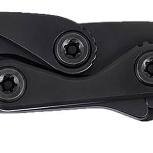 CRKT 4050K Provoke EDC EDC 2.47" Folding Black Oxide Plain Satin D2 Steel Blade, Black Aluminum Handle