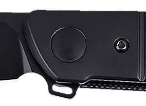 CRKT 5720K Bamboozled  3.31" Folding Tanto Plain Black Oxide D2 Steel Blade, Black G10/SS Handle