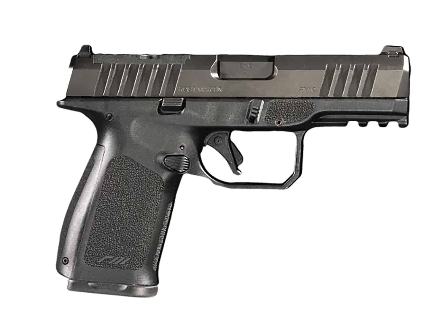 Rost Martin RM1C 9mm Luger pistol, 4-inch barrel, black finish, optic-ready