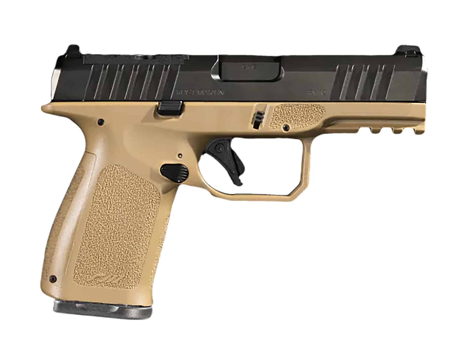 Rost Martin RM1C 9mm FDE optic-ready pistol 4 inch barrel with (2) 10-round magazines