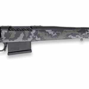 Weatherby 307 Range XP 2.0 6.5mm Creedmoor bolt action rifle with green/grey adjustable stock