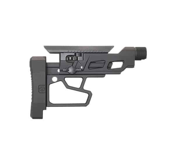 Ruger 90773 Precision Rifle Buttstock Assembly Black Steel/Aluminum/Nylon