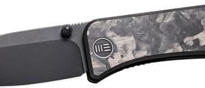 WE KNIFE BANTER 2.9" MARBLE - CARBON FIBER/BLACK STONEWASH