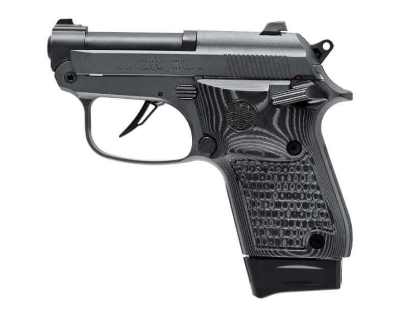 Beretta 20X Bobcat .22 LR compact pistol gray black G10 grips 2.4in barrel
