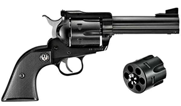 Ruger Blackhawk Convertible .45 Colt/.45 ACP 4.62 inch blued single-action revolver
