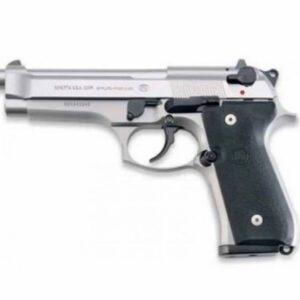 Beretta 92FS 9mm stainless (Inox) semi-automatic pistol with 4.9 inch barrel