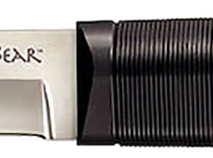 Cold Steel 20PC Finn Bear 4" Fixed Plain 4116 Stainless Steel Blade/Black Polypropylene Handle
