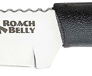Cold Steel 20RBC Roach Belly  4.50" Fixed Serrated 4116 Stainless Steel Blade/Black Polypropylene Handle