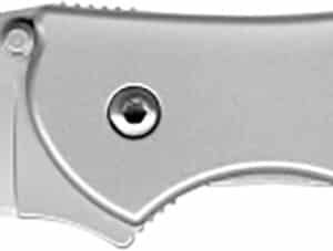Kershaw 1660ST Leek  3" Folding Drop Point Part Serrated Bead Blasted 14C28N Steel Blade Bead Blasted 410 Stainless Steel Handle Includes Pocket Clip