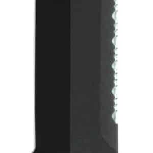 Ka-Bar 2217 Big Brother  9.38" Fixed Clip Point Part Serrated Black 1095 Cro-Van Blade, Brown Leather Handle, Includes Sheath
