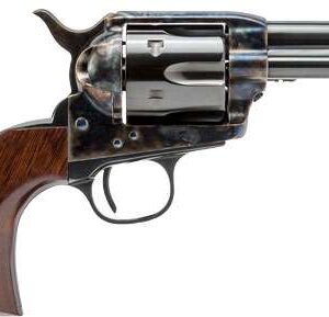 Cimarron New Sheriff 3.5-inch .357 Magnum revolver with color case-hardened frame and walnut grip