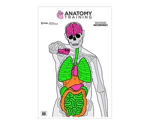 ACTION TGT ANATOMY TRNG 100PK