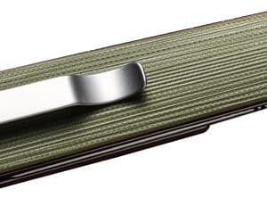 CIVIVI KNIFE SENDY 2.83" - MILLED GREEN/RED G-10 SATIN