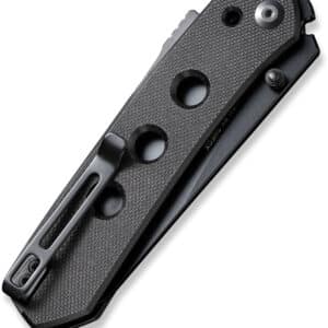 CIVIVI KNIFE VISION FG 3.54" - BLACK G-10/BLACK NITRO V BLADE