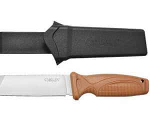 CAMILLUS SWEDGE FIXED BLADE TAN